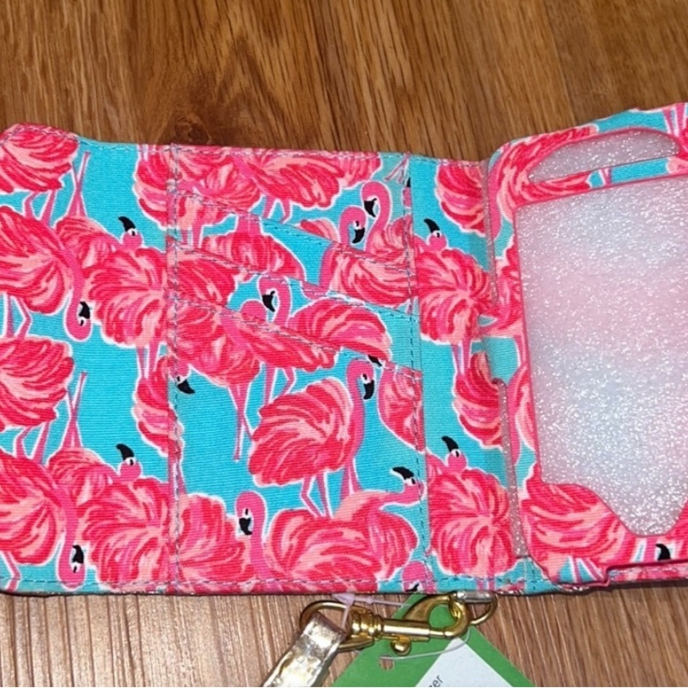 LILLY PULITZER “Ring Me Up” Gold Faux Lizard Wristlet
NEW w/TAG - Picture 10 of 11
